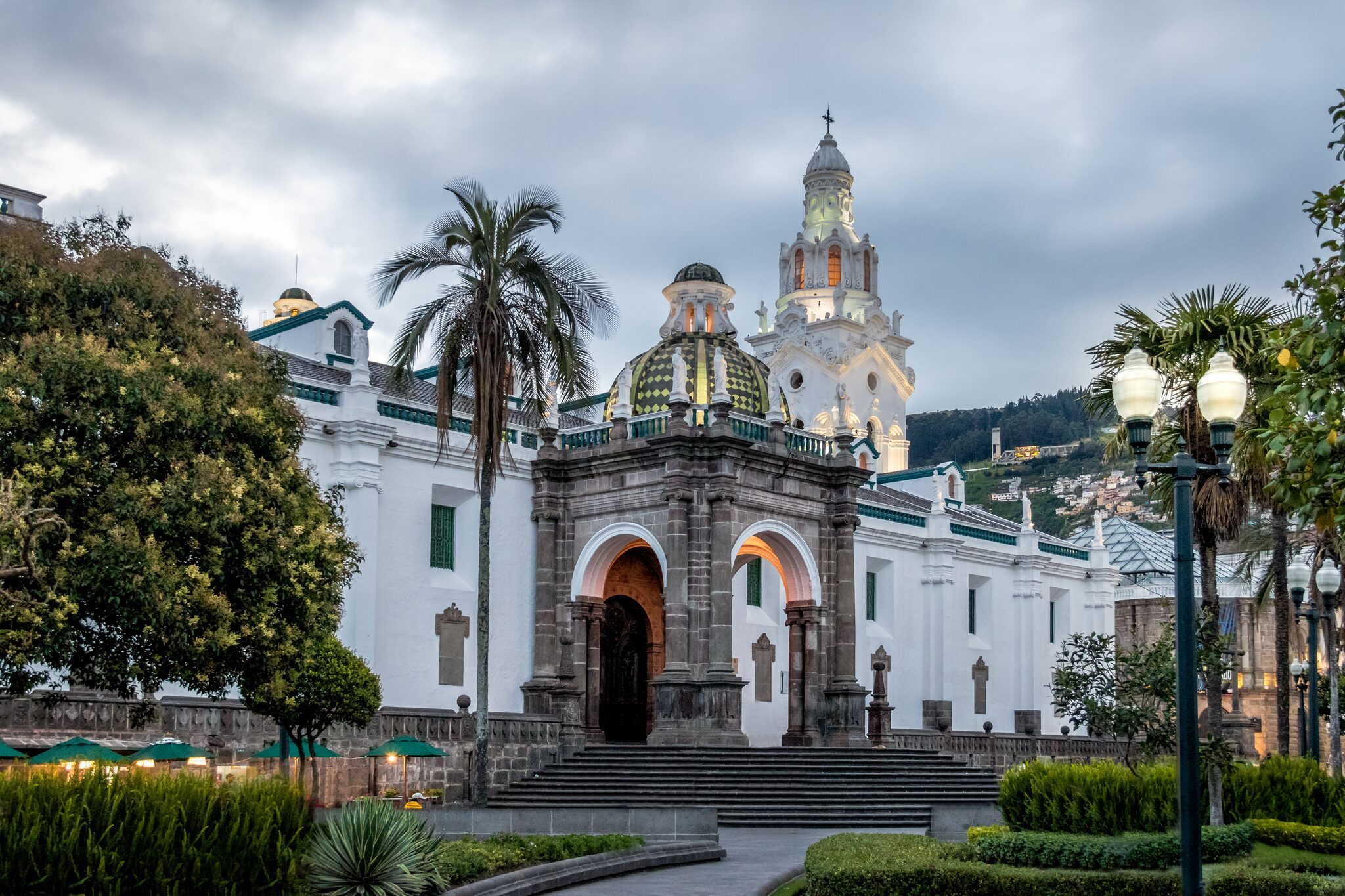 Plaza Grande and the Metropolitan Cathedral in Quito